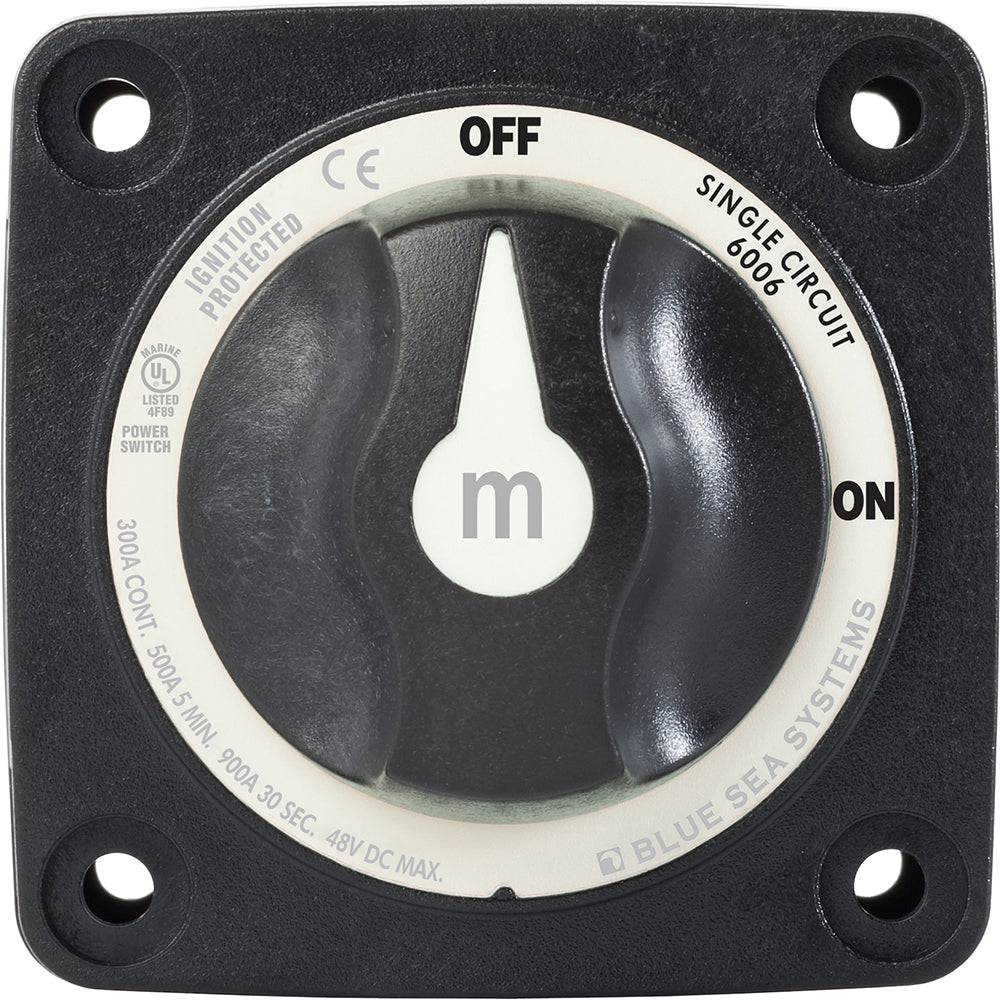 Blue Sea 6006200 Battery Switch Mini ON/OFF - Black [6006200]